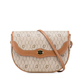Honeycomb Coated Canvas Crossbody